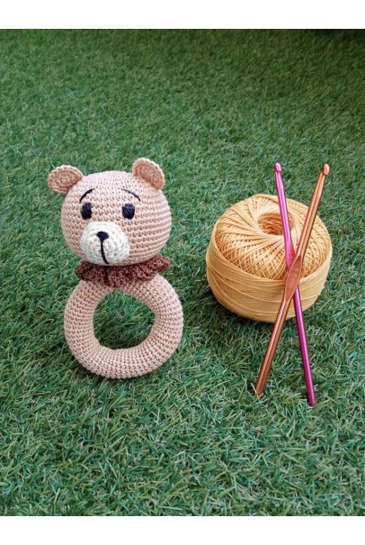 Bear Teether And Rattle